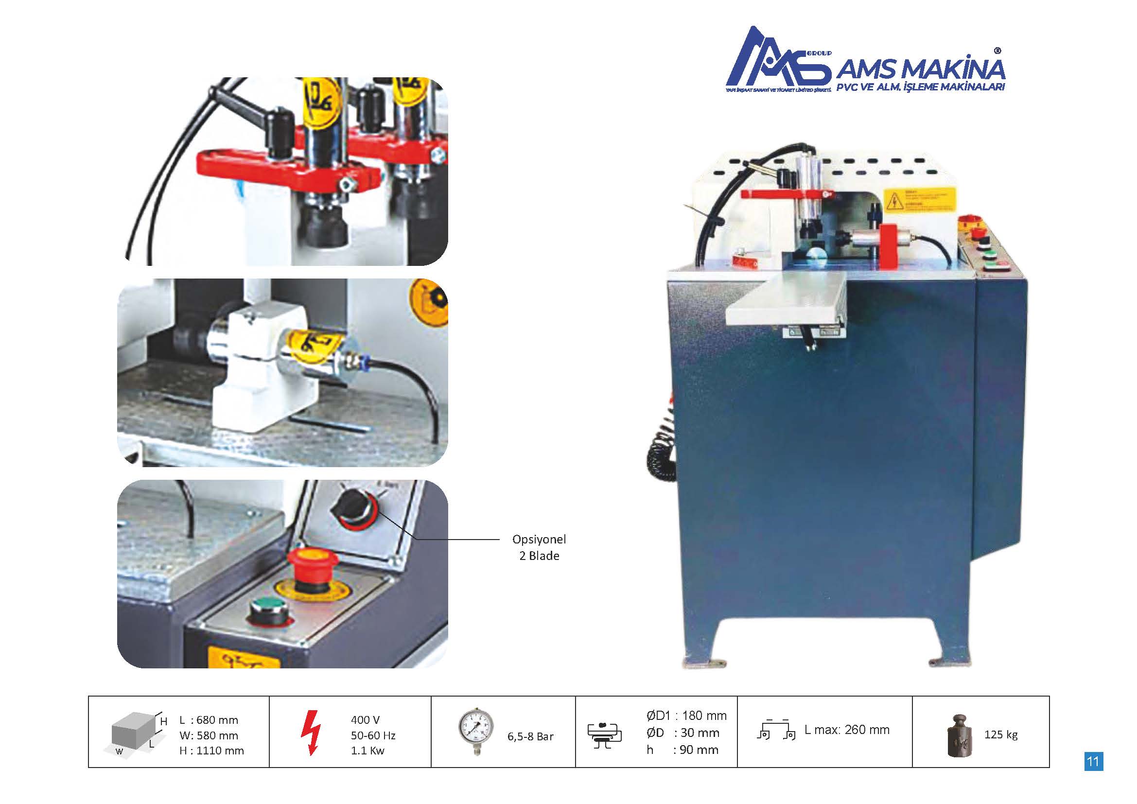 AMS 4 Otomatik Orta Kayıt Alıştırma Makinesi  1